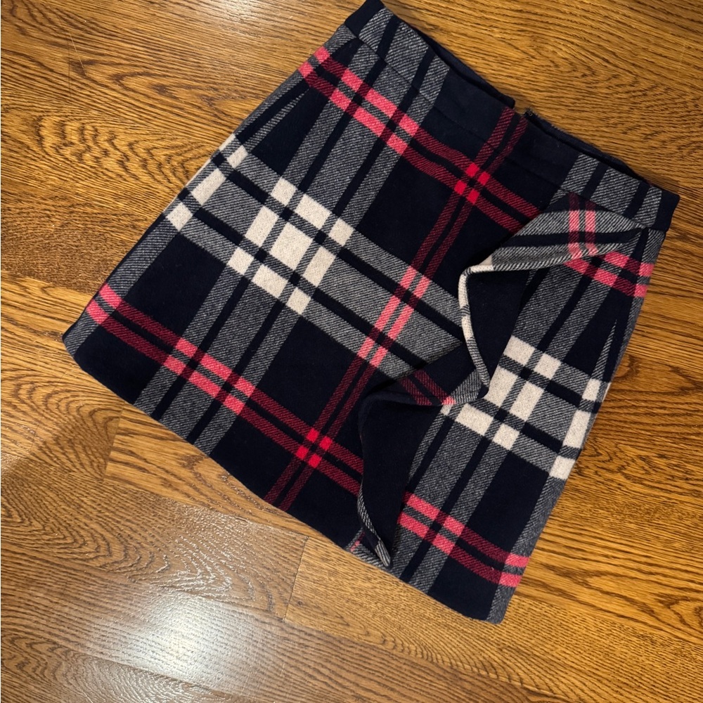 J. Crew Plaid Pencil Skirt